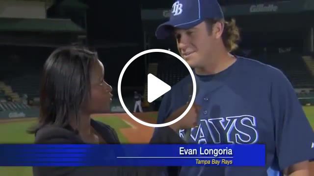 Evan longoria's crazy bare hand catch, longoria, tampa, rays, wtf, unbelievable, sports, blooper, reporter, woman, magic, line drive, ftw, for the win, crazy, baseball, us, funny, beat's. #0