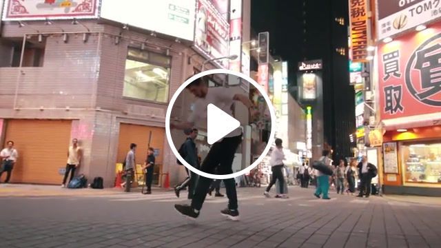 Omid vs japan, flips, acrobatics, parkour, ninja, people, are, awesome, storror, flips in public, japan, omid, sports. #0