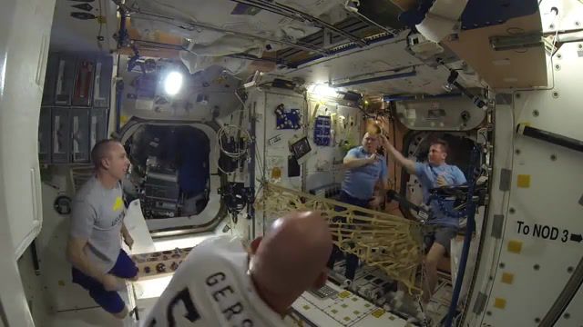 Tenis on international space station, sports.