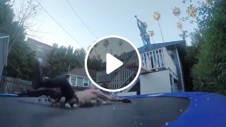 Ultimate trampolining