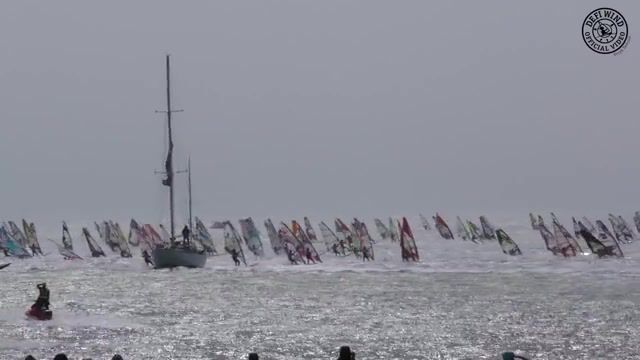 Windsurfing. Sports. 1200 Windsurfers.