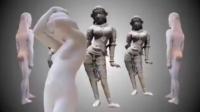 Eternal dance, gods, ancient egypt, ancient greece, hinduism, shiva, venus, hercules, gods and heroes, animation, stop motion animation, ancient history, archeology, human history, roots of culture, sculpture, statue, art, art design.