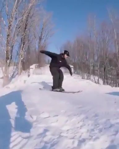This is insane ski skill Credit emllrsn, Sports