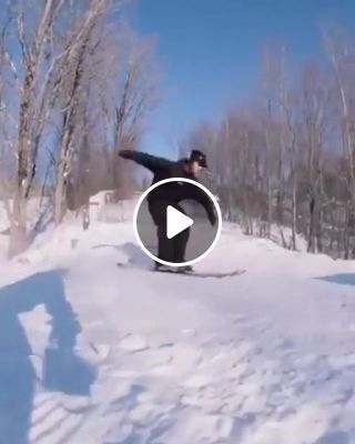 This is insane ski skill Credit emllrsn