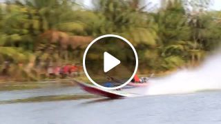 Boatless Thai drag boat