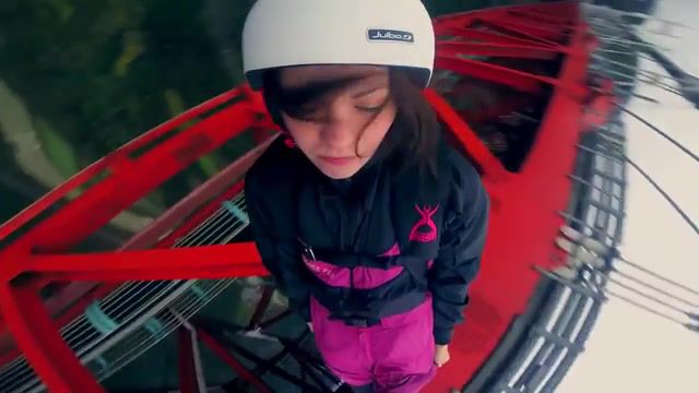 Cute girl jumps with style, Jointheteem, Teem, Iloveskydiving Org, I Love Skydiving, Parachuting, Extreme Sport, Aircraft, Sports