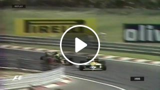 Hungarian GP Nelson Piquet VS Ayrton Senna F1