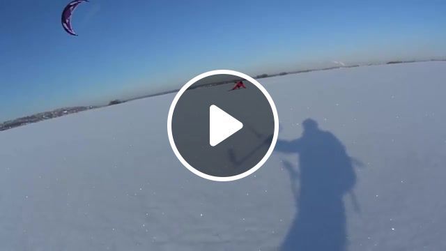 Snowkiting, snowkiting, nature travel. #0