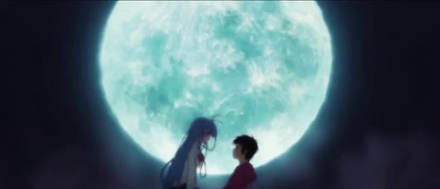 Blue moon blessings, anime, cube, music, amv, anime music, ani, animusic, denpa onna to seishun otoko.