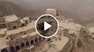 Castle krak des chevaliers in syria 21st century