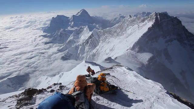 Everest the summit climb, everest, summit of everest, 8848, top of the world, nature travel.