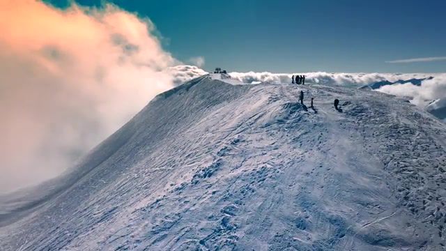 Gudauri Ski one, Ski, Dji, Mavic, Mountains, Snowboarding, Snow, Sky, Flight, Gudauri, Georgia, Music, Paragliding, Fast, Nature Travel