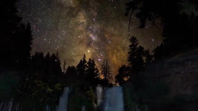 The Milky Way, Milky Way, Milky Way 4k, Time Lapse, Astrophotography, Barry Chall, Landscapes, Landscapes 4k, Burney Falls 4k, Time Lapse 4, 4k Sky, Astrophotography 4k, Night Sky 4k, Stars, Stars 4k, 4k Stars, Crys, Nature Travel