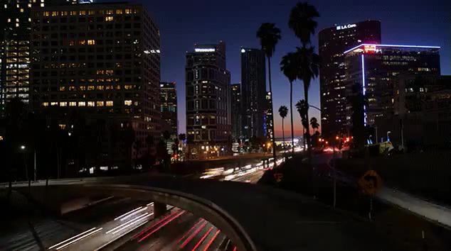 Downtown Los Angeles Freeways, Timelapse, La, Cinemagraph, Cinemagraphs, Eleprimer, Live Pictures