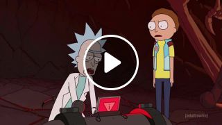 Rick and Morty double decker shit sandwich