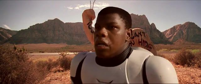 Force and awakening in las vegas finn mob, fear and loathing in las vegas, movie moments, hybrid, theforceawakens, star wars, star wars the force awakens, finn mob, nature travel.