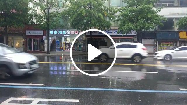 Korean rain, nature travel. #1