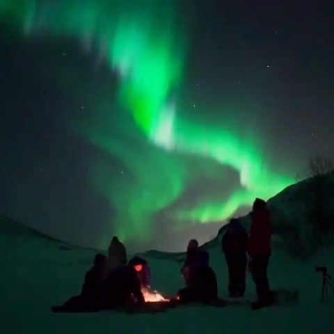 Magical night in tromso. norway by chasinglights, nature travel.