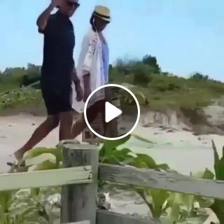 Obama and Michelle on vacation