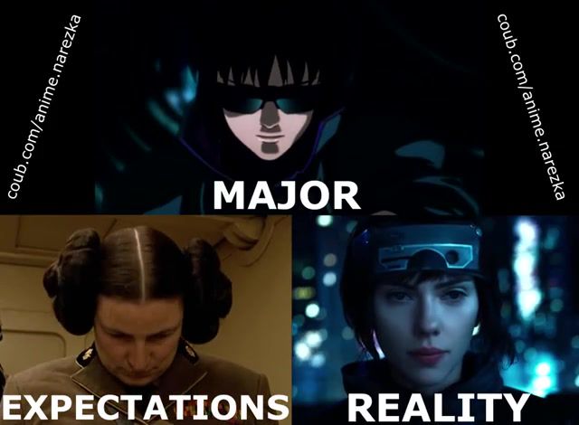A screen adaptation of Ghost in the Shell, Split, Major, Ghost In The Shell Movie, Anime