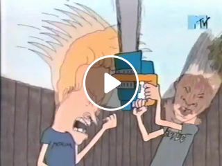 Beavis and Butt Head chainsaw rock on