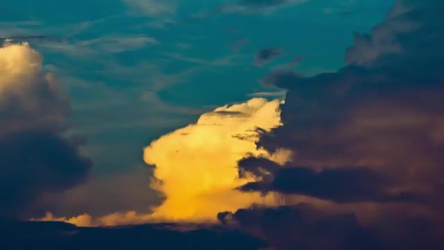 Clouds, bruma into moonlight, music, sky, storms, sunset, weather, timelapse, clouds, nature travel.