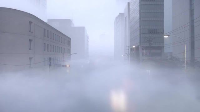 Fog, Fog, City, New York City, Nature And Travel, Art And Design, Natural Beauty, 4k, Drone, Hd, Podval Capella, Horror, Silent Hill, Dark Souls, Dark Side, Darkness