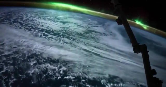 Northern lights from space, hd, earth from space, night, universe, northern lights, space station, space, northern lights timelapse, hd 720p, planet, earth, nasa, nasa of space.
