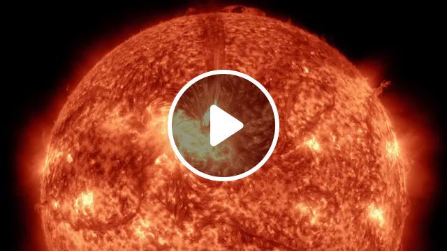 Sounds of the sun, sun celestial object with coordinate system, solar system star system, solar dynamics observatory satellite, solar flare, timelapse, astronomy field of study, space, technology, sound, science technology. #0