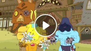 Adventure Time cuteness vs. Toughness