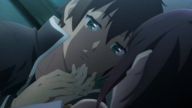 Konosuba Movie  Kazuma and Megumin share the same bed 