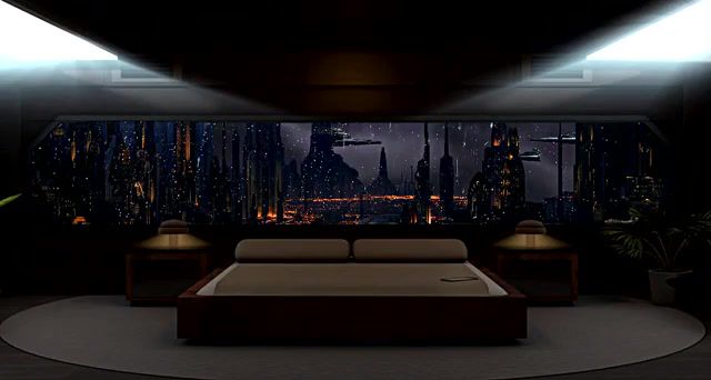 Star Wars Themed, Chill Fred Ambience, Star Wars Thunderstorm, Coruscant Ambience, Art, Art Design