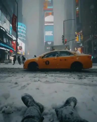 Snow, Snow, New York, Winter, Relax, Moment, Stuck, Street, Traffic, Music, Nature Travel