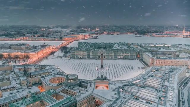Winter Saint Petersburg, Saint Petersburg, St Petersburg, Russia, Rusland, Drone, Aerial, Aerial Photography, Bird's Eye View, From The Air