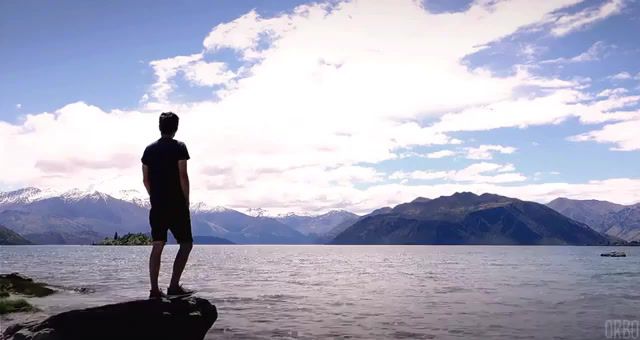Alone in new zealand, music, eleprimer, summer, fly, orbo, gif, cool, wow, cinemagraph, cinemagraphs, nature, alone, live pictures.