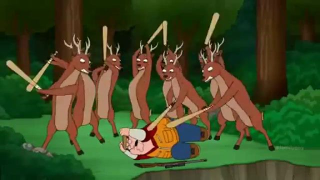 Family guy peter hunting deer s12 ep11, thunder, bay, local, dog, rescue, pets, dogs, animals, adoption, spay, neuter, adopt, love.