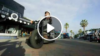 Motorized drift trike