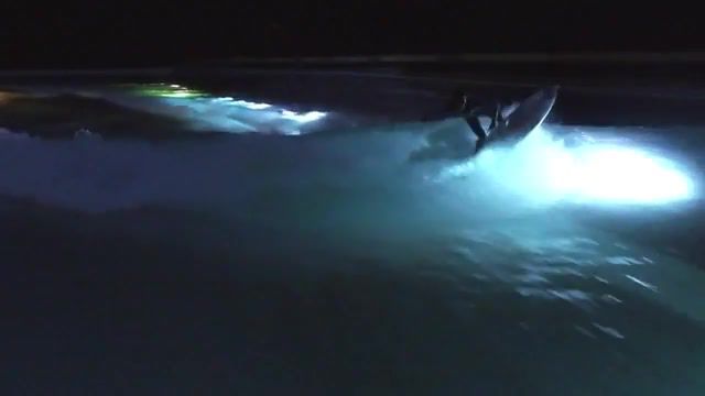 Points of view, waves, lights, jets, park, spain, wavegarden, night, surfing, surf, sports.