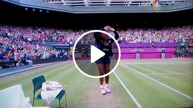 Serena williams c walks after winning match while venus celebrates, sports. #0