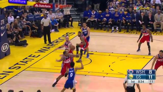 Steph Curry killing it with an amazing pump fake, Fancy, Basket, 3 Pointer, Pump Fake, Handles, Warriors, Golden State, Curry, Steph Curry, Sports, Big, Amazing, Basketball, Highlights, Nba