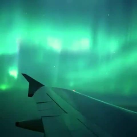 When flying to Iceland make sure you get a window seat, Iceland, Aurora, Nature, Green, Light, Sky, Fly, Freedom, Dream, Omg, Wtf, Wow, Nature Travel