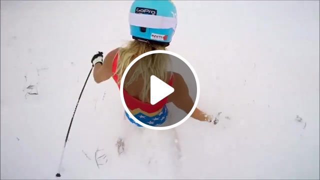 Julia mancuso's snow fun, hot, best, snowboard, board, ski, winter, hero, gopro, fun, snow. #0