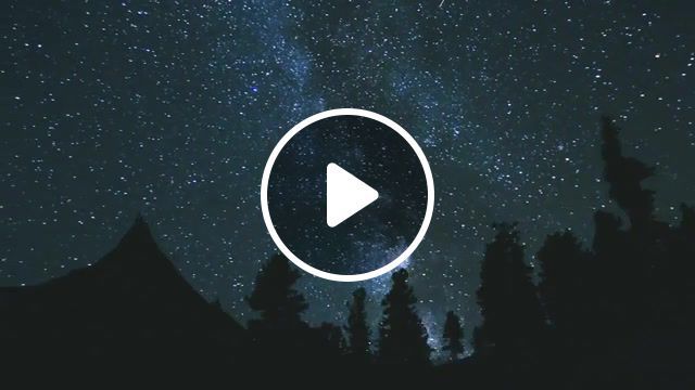 Night stars timelapse, forest, ppk, infinity, solar system, planet earth, planet, universe, space, stars, night, nature travel. #0