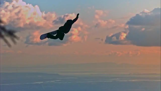 Touch the sky, Slowmo, Slow Motion, Extreme Sports, Sport, Snowboarding, Nature Travel