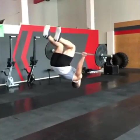 DONT TRY THIS, Gym, Gymnastics, Gymnast, Flip, Jump, Awesome, Barbell, Man, Bodybuilder, Fit, Fitness, Sports