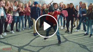 Grade school dance battle boys vs girls