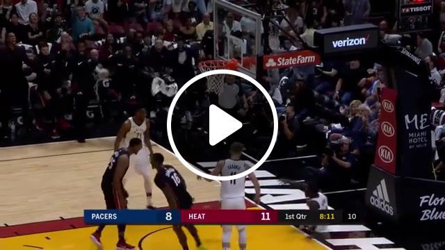 James johnson pump fake and the dunks on oladipo, best dunks, dunk highlights, nba, basketball, sports, james johnson, miami, miami heat. #0