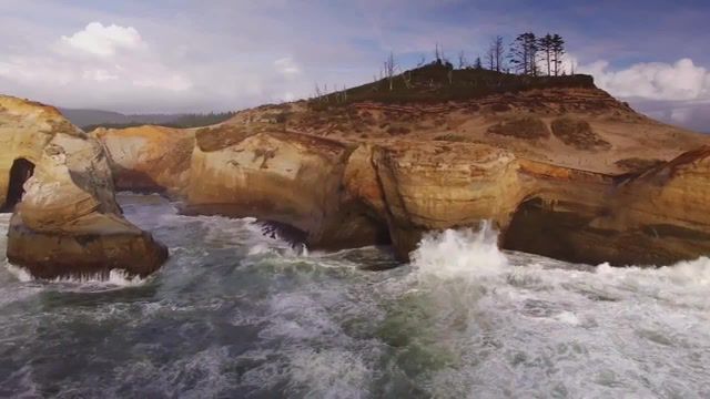 Where's my love syml, oregon, aerial, aerial footage, drone, waterfall, coast, forests, dji phantom 4, nature travel.
