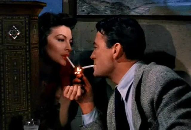I only have eyes for you, Gregory Peck, Ava Gardner, Movies, Hollywood, Old Movies, Arthouse Film, Soundtrack, Songs, Smoking, Hot, Cigarette, Movies Tv