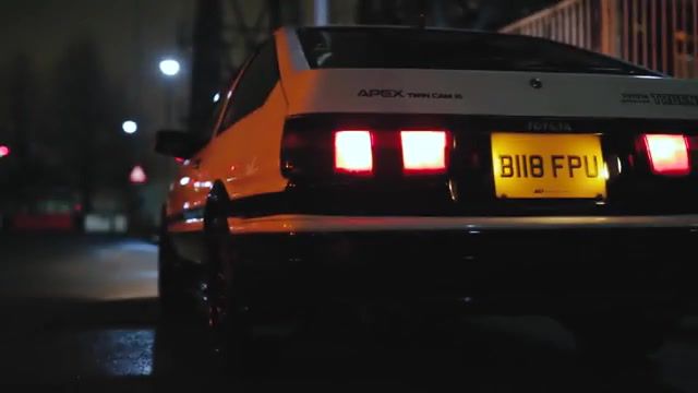 Driving, Driving, Car, Toyota, Ae86, London, Night, Cruise, City, Initial D, Drivetribe, Cars, Retro, 80s, Synth, Japan, Japanese, Auto Technique
